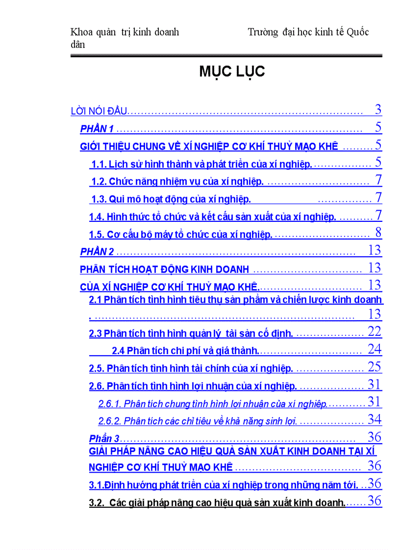 image for page Nâng cao hiệu quả kinh doanh của xí nghiệp cơ khí thuỷ Mạo Khê