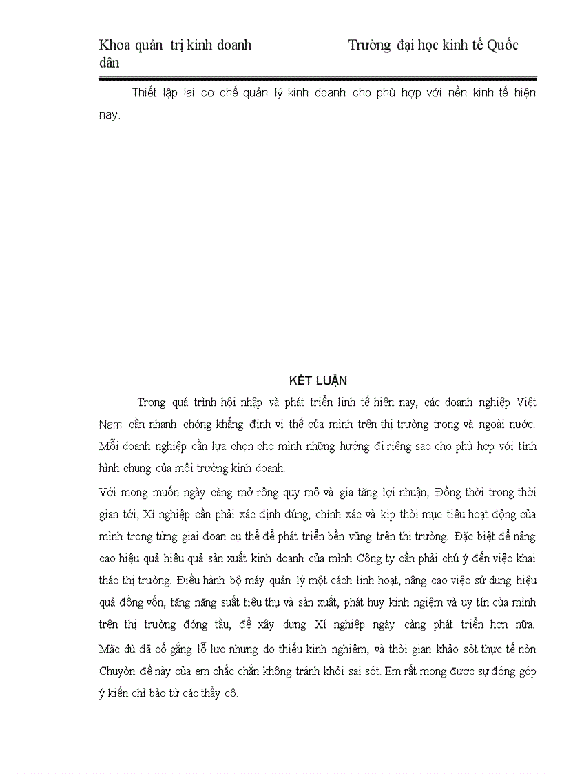 image for page Nâng cao hiệu quả kinh doanh của xí nghiệp cơ khí thuỷ Mạo Khê