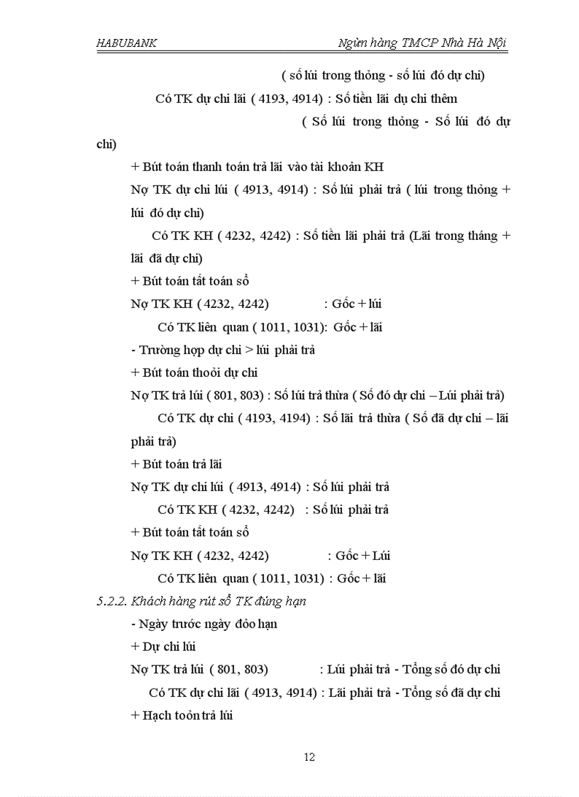 image for page Báo cáo thử việc tại Ngân hàng TMCP Nhà Hà Nội