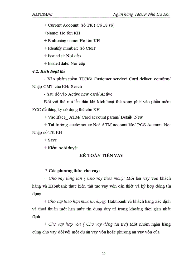 image for page Báo cáo thử việc tại Ngân hàng TMCP Nhà Hà Nội