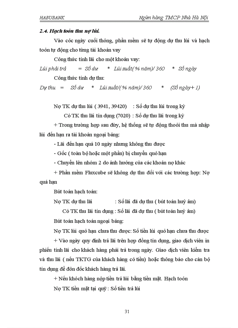 image for page Báo cáo thử việc tại Ngân hàng TMCP Nhà Hà Nội