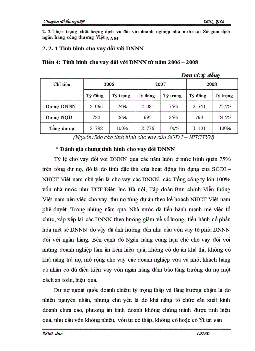 image for page Giải pháp nâng cao chất lượng tín dụng đối với doanh nghiệp nhà nước tại Sở giao dịch I Ngân hàng Công thương Việt Nam