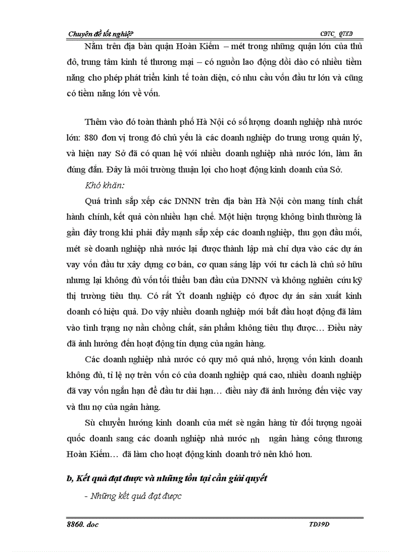 image for page Giải pháp nâng cao chất lượng tín dụng đối với doanh nghiệp nhà nước tại Sở giao dịch I Ngân hàng Công thương Việt Nam