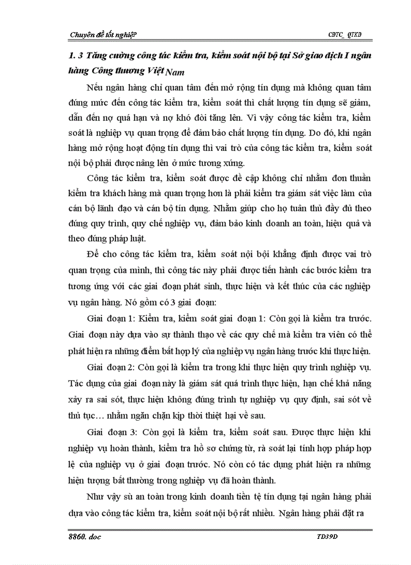 image for page Giải pháp nâng cao chất lượng tín dụng đối với doanh nghiệp nhà nước tại Sở giao dịch I Ngân hàng Công thương Việt Nam