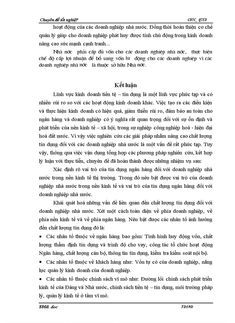 image for page Giải pháp nâng cao chất lượng tín dụng đối với doanh nghiệp nhà nước tại Sở giao dịch I Ngân hàng Công thương Việt Nam