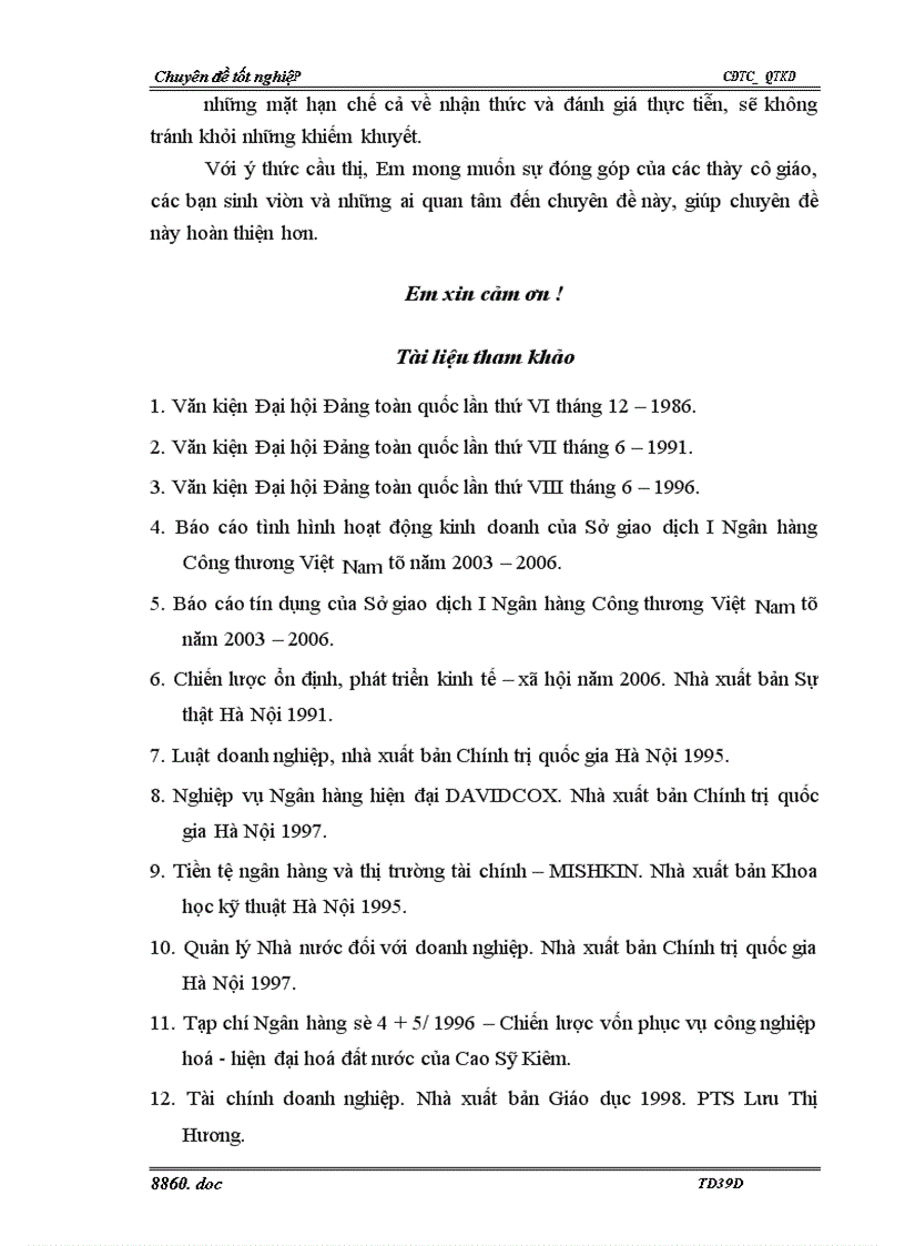 image for page Giải pháp nâng cao chất lượng tín dụng đối với doanh nghiệp nhà nước tại Sở giao dịch I Ngân hàng Công thương Việt Nam