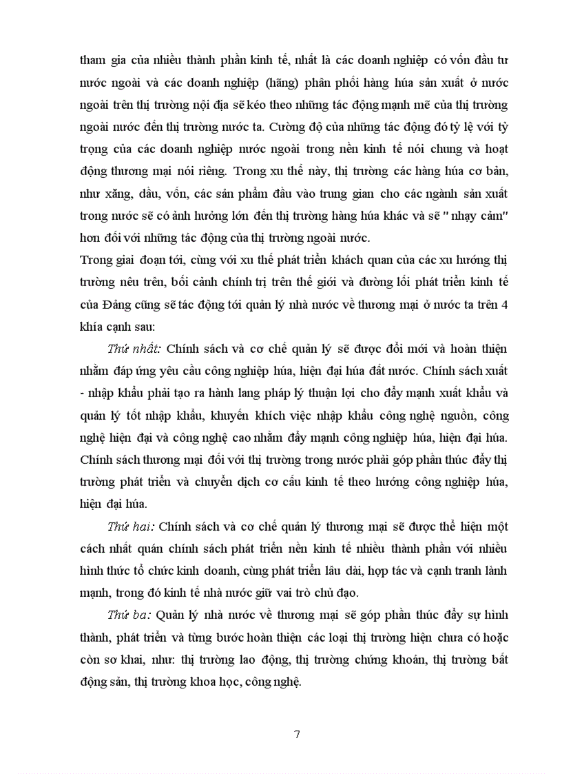 image for page Hoàn thiện chính sách thương mại khi Việt Nam gia nhập WTO