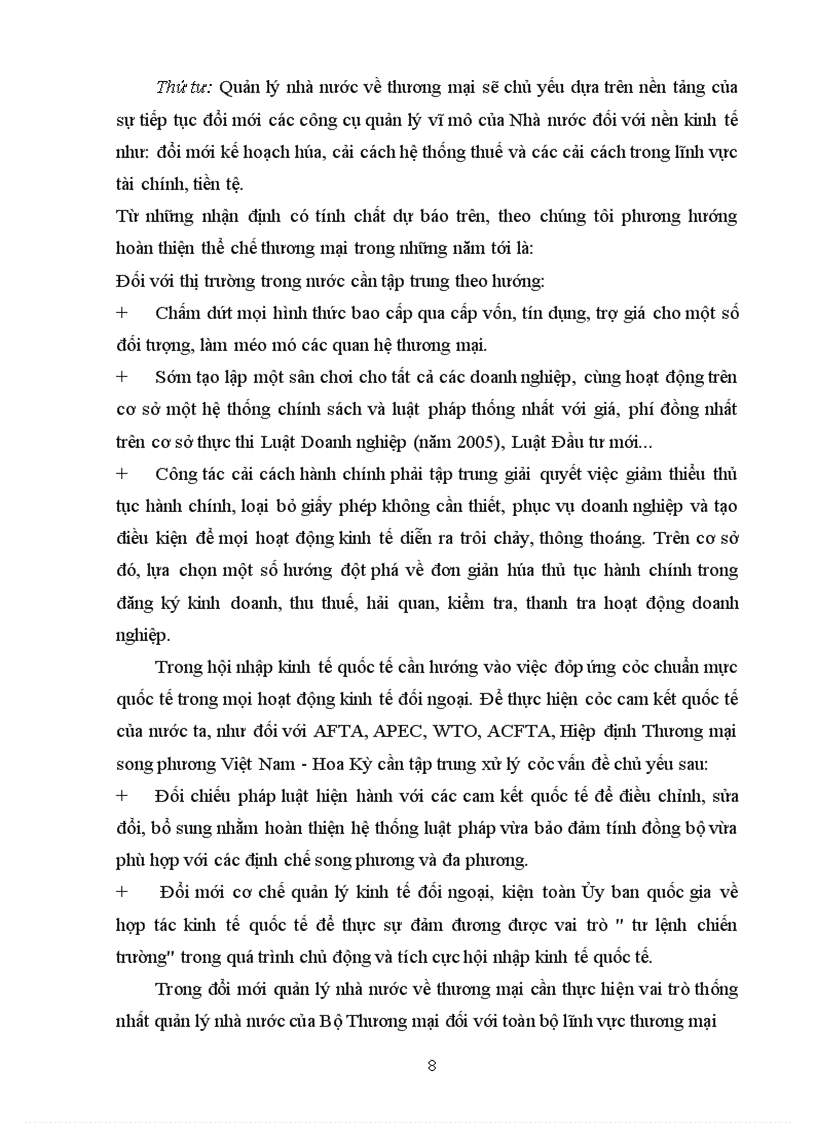 image for page Hoàn thiện chính sách thương mại khi Việt Nam gia nhập WTO