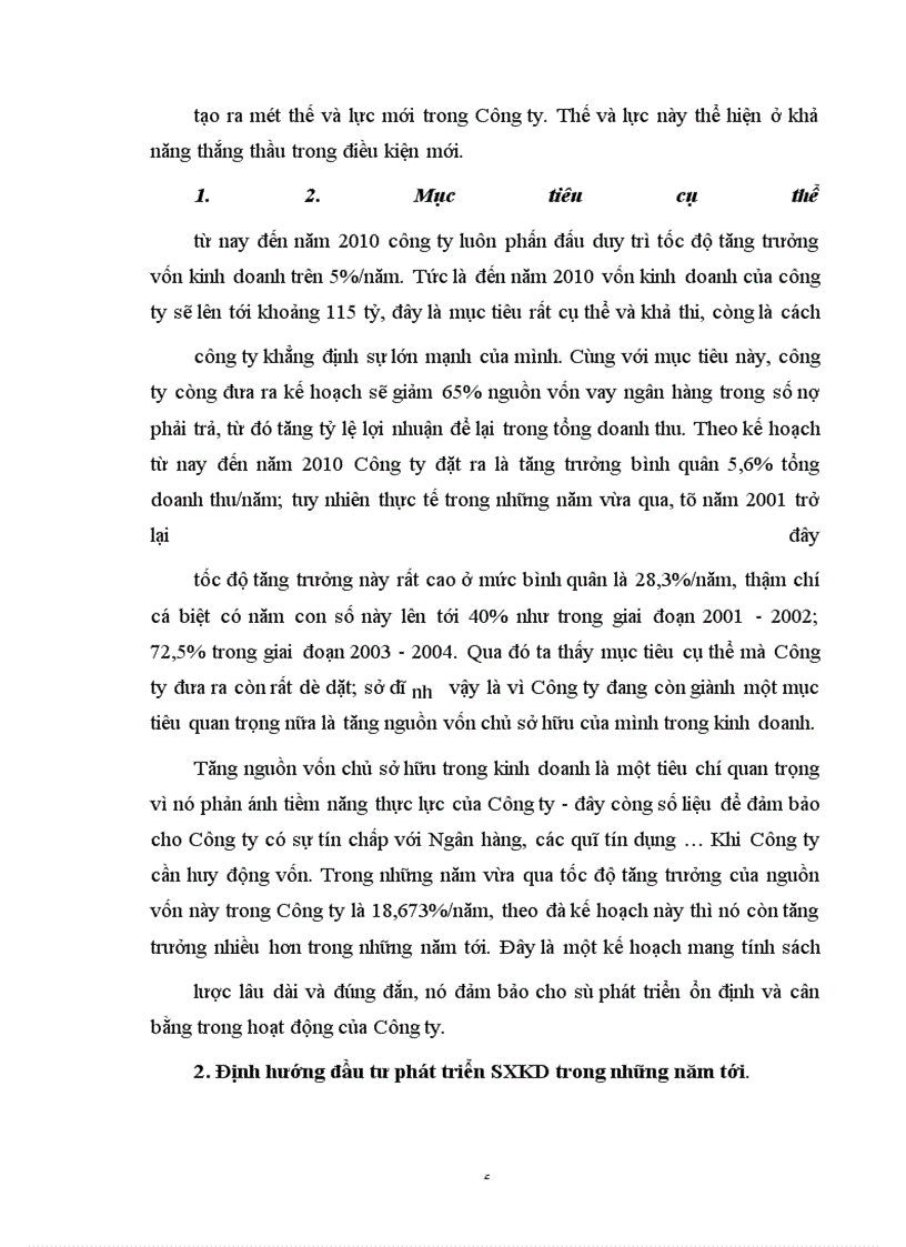 image for page Nâng cao hiệu quả hoạt động đầu tư phát triển tại công ty cổ phần Thương Mại - Xuất Nhập Khẩu Hồng Hà.