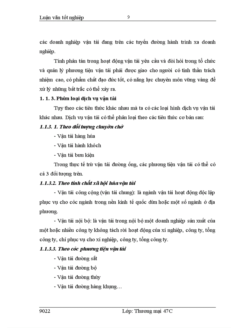 image for page Một số giải pháp nhằm nâng cao hiệu quả kinh doanh dịch vụ vận tải biển của Công ty Cổ phần Dịch vụ vận tải và Thương mại TRANSCO.