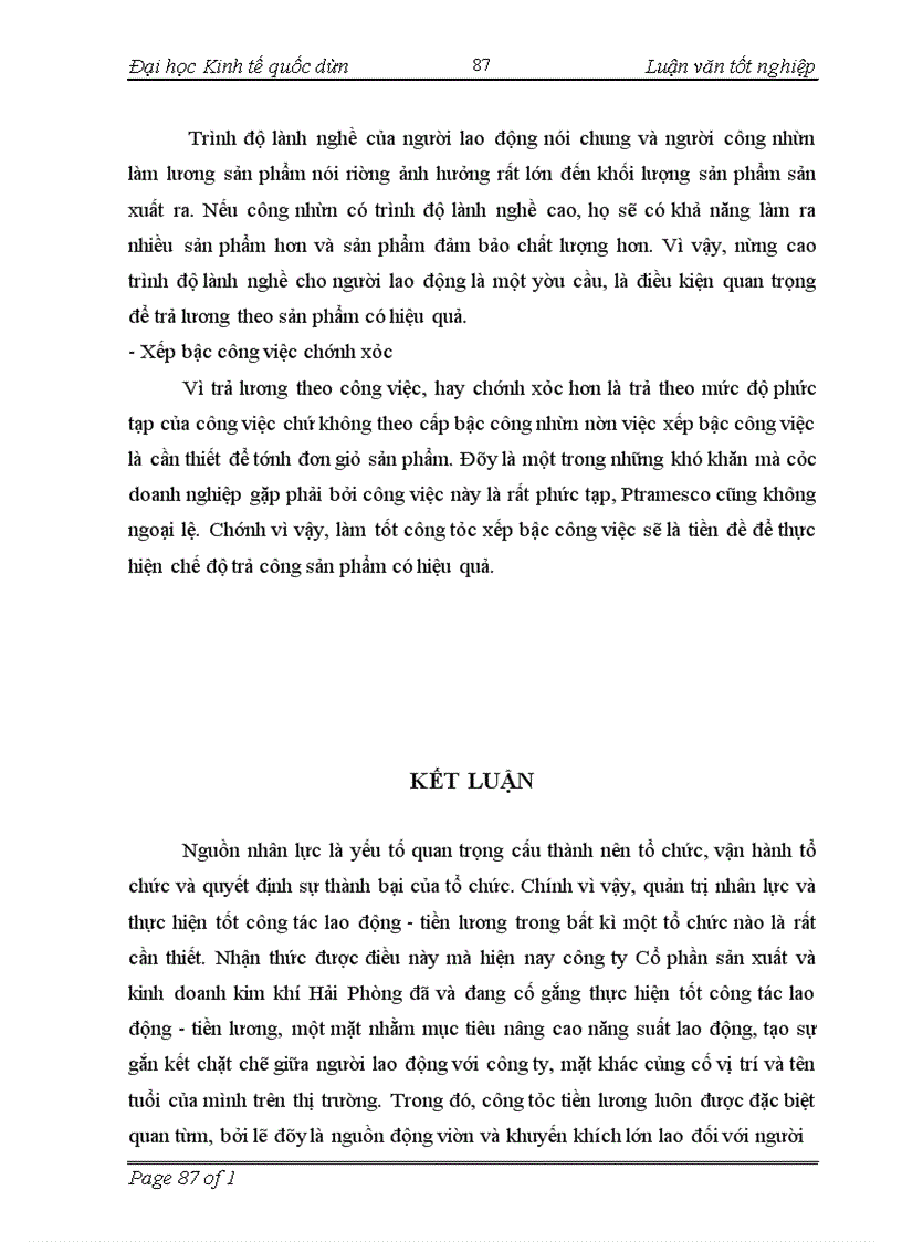 image for page Hoàn thiện các hình thức trả công lao động tại công ty Cổ phần sản xuất và kinh doanh kim khí Hải Phòng