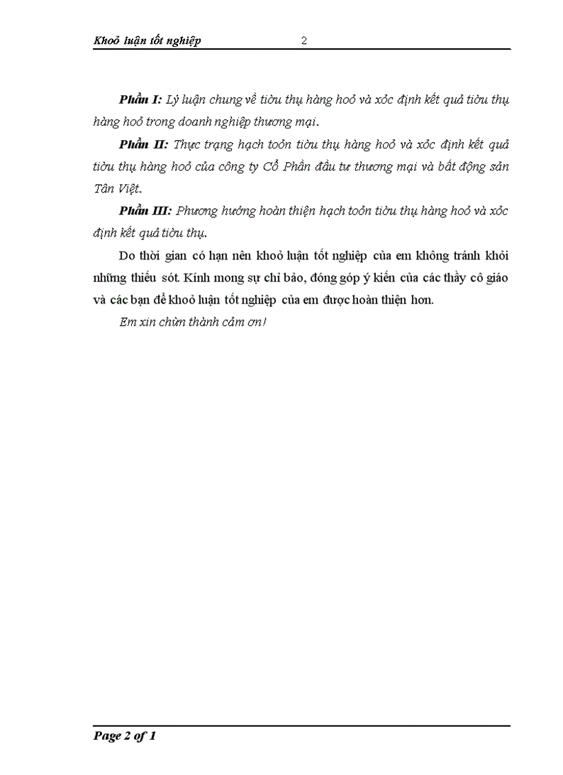 image for page Hoàn thiện kế toán tiêu thụ hàng hoá và xác định kết quả tiêu thụ hàng hoá trong công ty CP đầu tư thương mại và BĐS Tân Việt