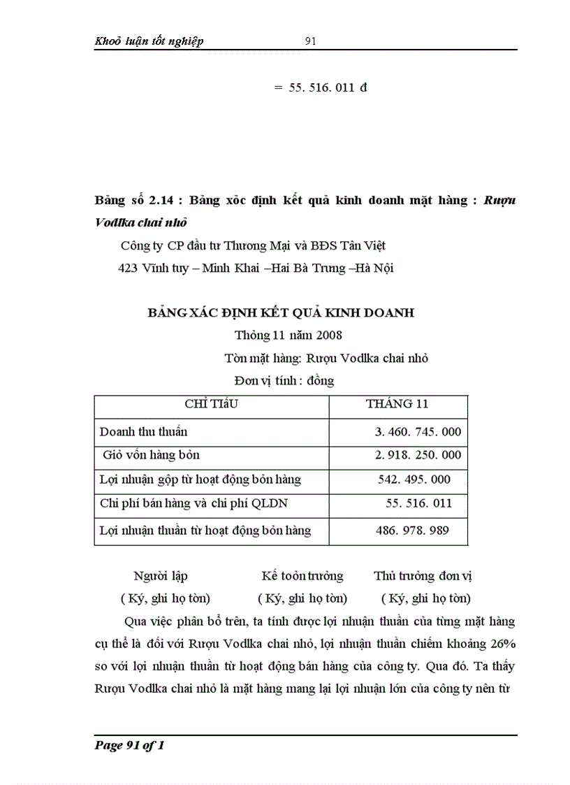 image for page Hoàn thiện kế toán tiêu thụ hàng hoá và xác định kết quả tiêu thụ hàng hoá trong công ty CP đầu tư thương mại và BĐS Tân Việt