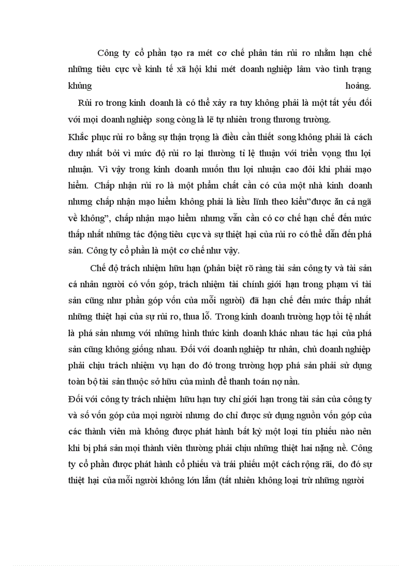 image for page Những giải pháp cơ bản nhằm đẩy nhanh quá trình phát triển các công ty cổ phần trong nền kinh tế Việt Nam hiện nay.