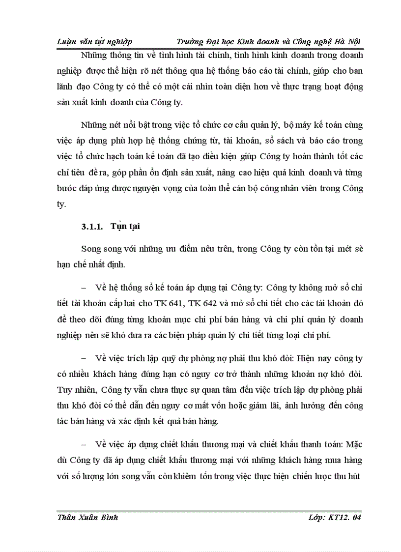 image for page Kế toán bán hàng và xác định kết quả bán hàng tại Công ty Cổ phần TID