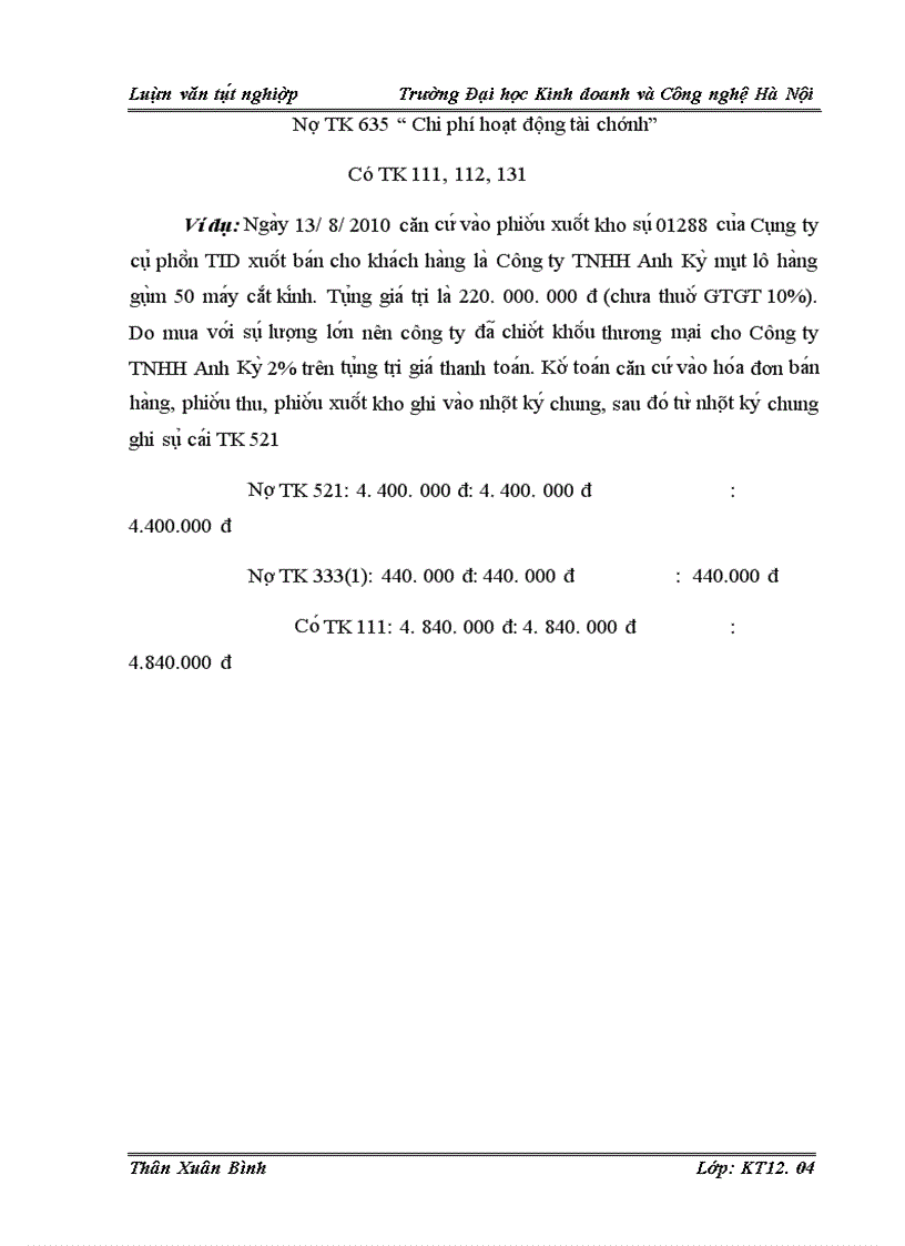 image for page Kế toán bán hàng và xác định kết quả bán hàng tại Công ty Cổ phần TID