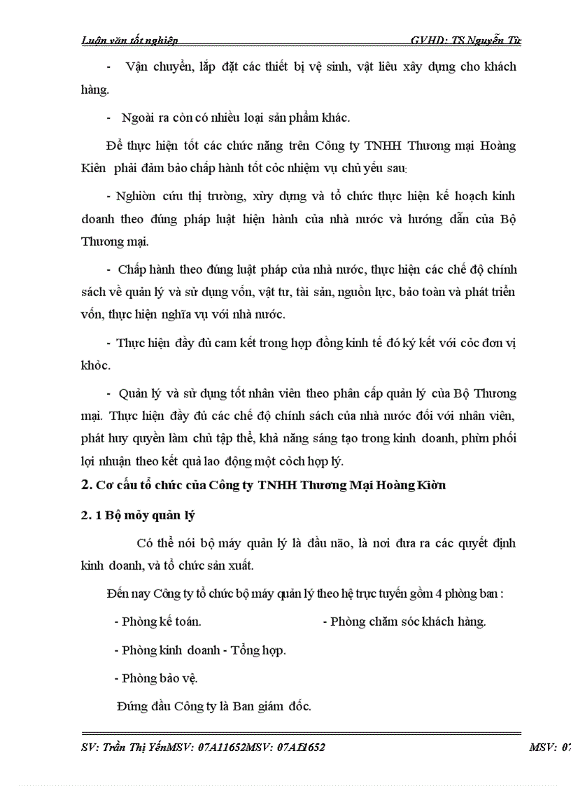 image for page Một số biện pháp nhằm nâng cao hiệu quả kinh doanh ở Công ty TNHH Thương mại Hoàng Kiên