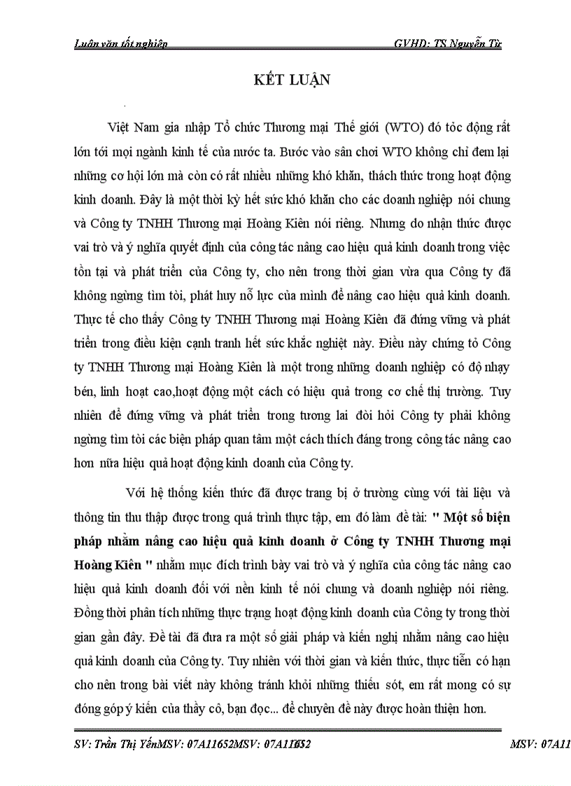image for page Một số biện pháp nhằm nâng cao hiệu quả kinh doanh ở Công ty TNHH Thương mại Hoàng Kiên