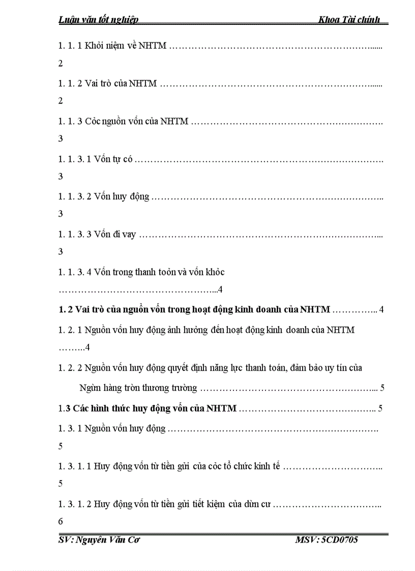 image for page Giải pháp nâng cao hiệu quả huy động vốn tại Ngân hàng thương mại cổ phần Sài Gòn- Hà Nội - CN Thăng Long