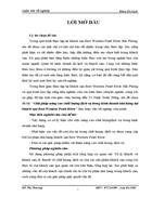 Giải pháp nâng cao chất lượng dịch vụ trong kinh doanh nhà hàng tại khách sạn Best Western Pearl River