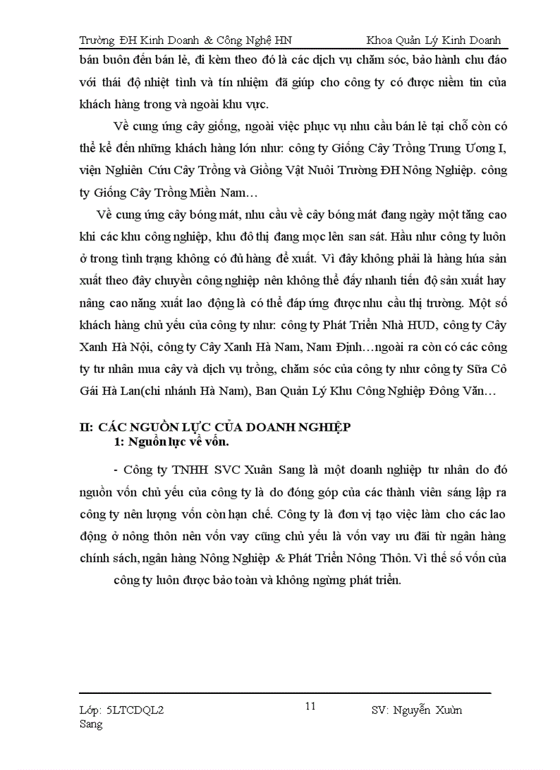image for page Khai thác và sử dụng lao động nông nhàn tại công ty TNHH Sinh Vật Cảnh Xuân Sang