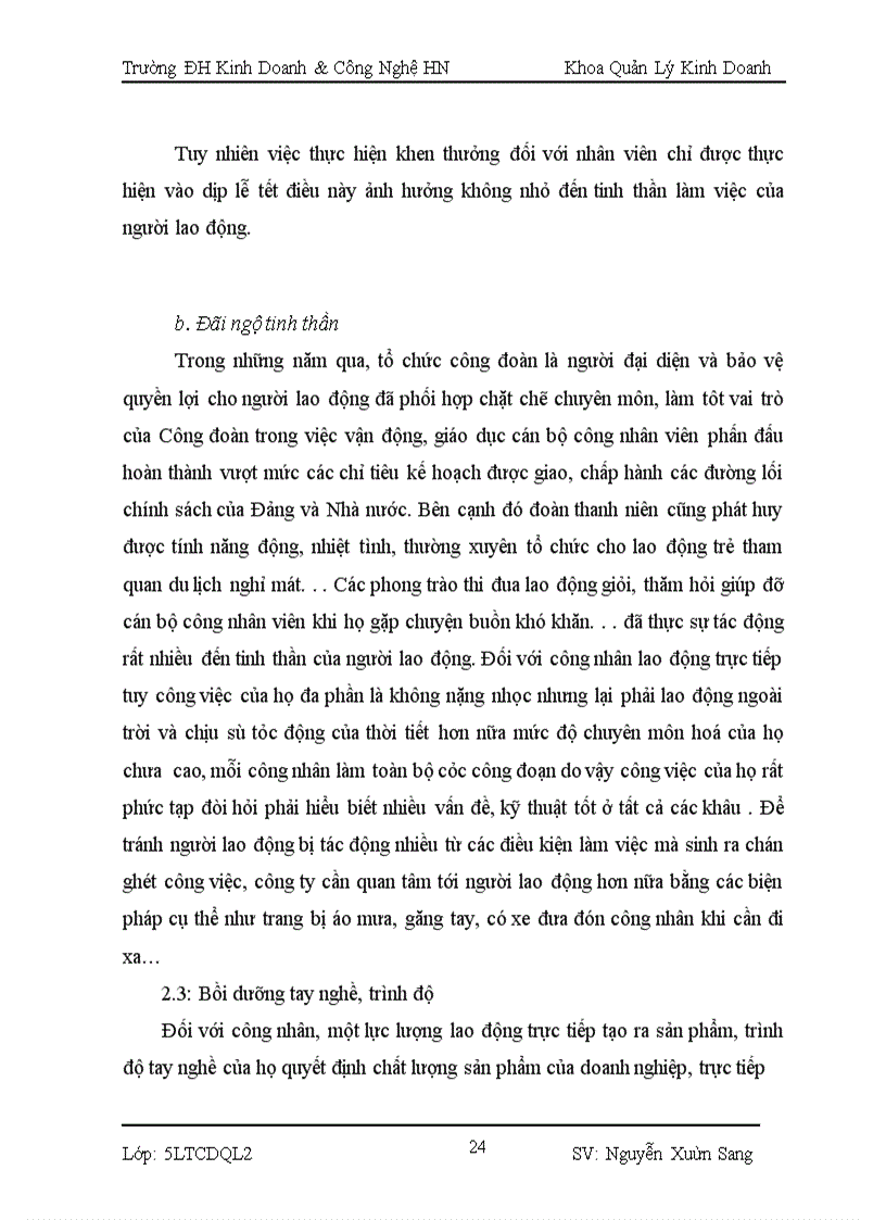 image for page Khai thác và sử dụng lao động nông nhàn tại công ty TNHH Sinh Vật Cảnh Xuân Sang