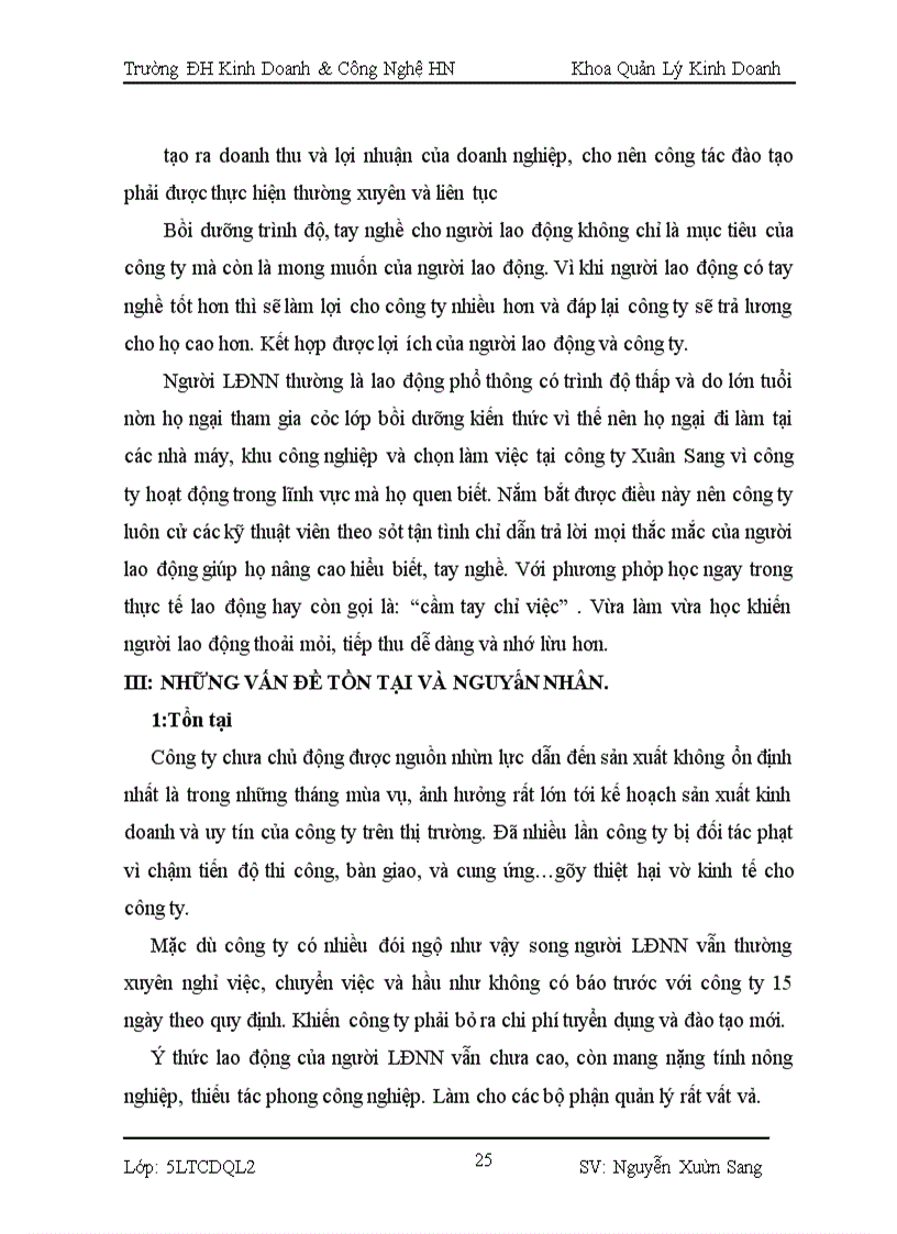 image for page Khai thác và sử dụng lao động nông nhàn tại công ty TNHH Sinh Vật Cảnh Xuân Sang