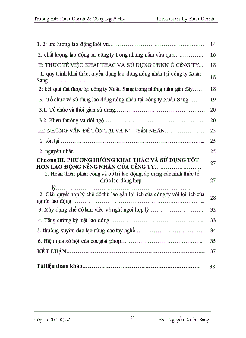 image for page Khai thác và sử dụng lao động nông nhàn tại công ty TNHH Sinh Vật Cảnh Xuân Sang