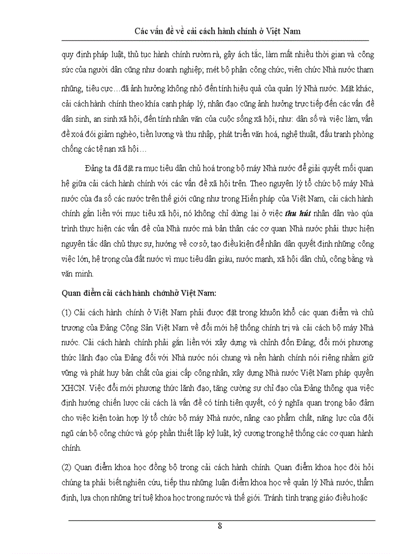 image for page Hành chính và các vấn đề về cải cách hành chính ở Việt Nam