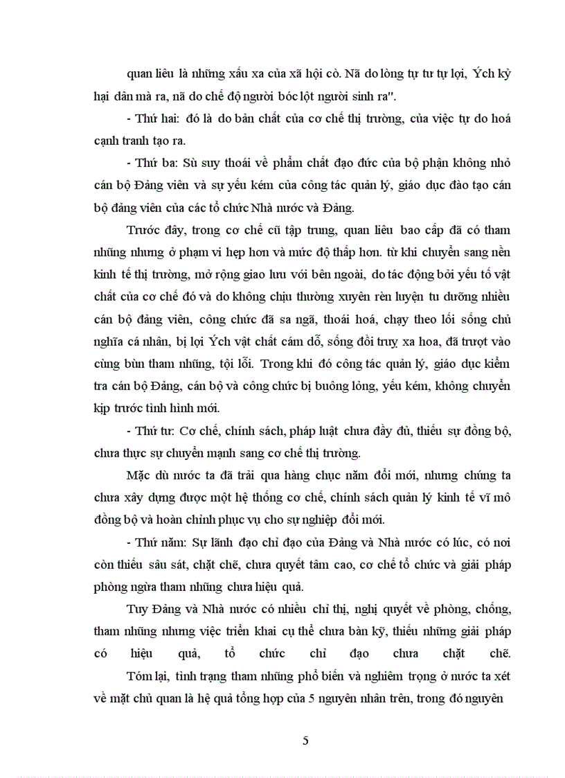 image for page Tìm hiểu và các biện pháp phòng chống về tham nhũng và vấn đề tụt hậu xa hơn về kinh tế