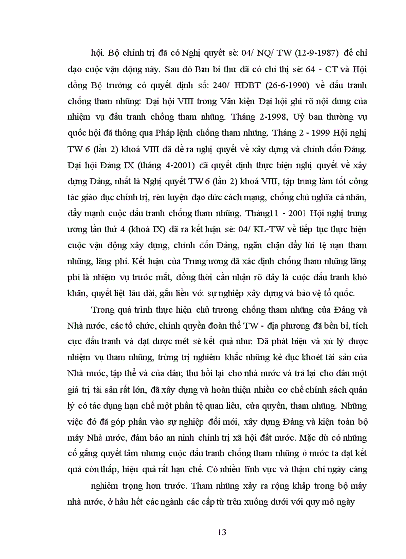 image for page Tìm hiểu và các biện pháp phòng chống về tham nhũng và vấn đề tụt hậu xa hơn về kinh tế