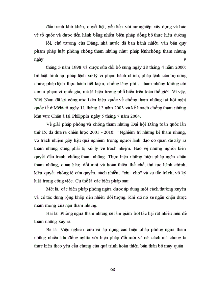 image for page Tìm hiểu và các biện pháp phòng chống về tham nhũng và vấn đề tụt hậu xa hơn về kinh tế