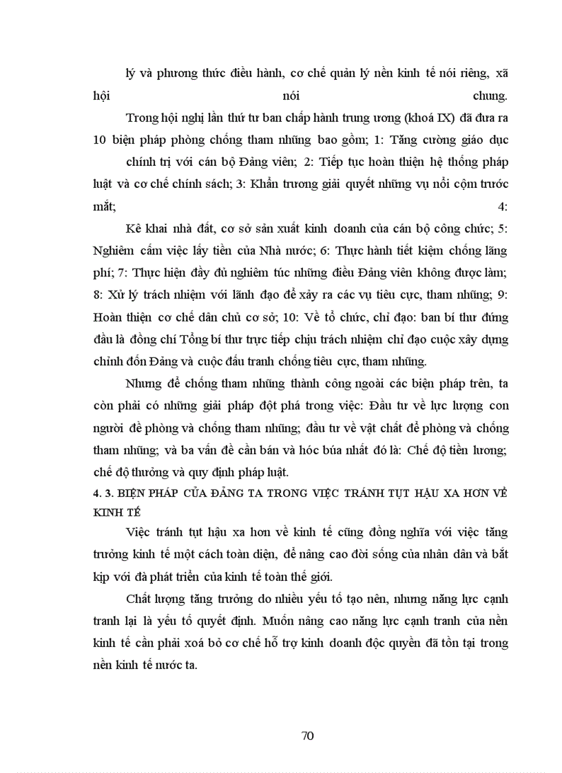 image for page Tìm hiểu và các biện pháp phòng chống về tham nhũng và vấn đề tụt hậu xa hơn về kinh tế
