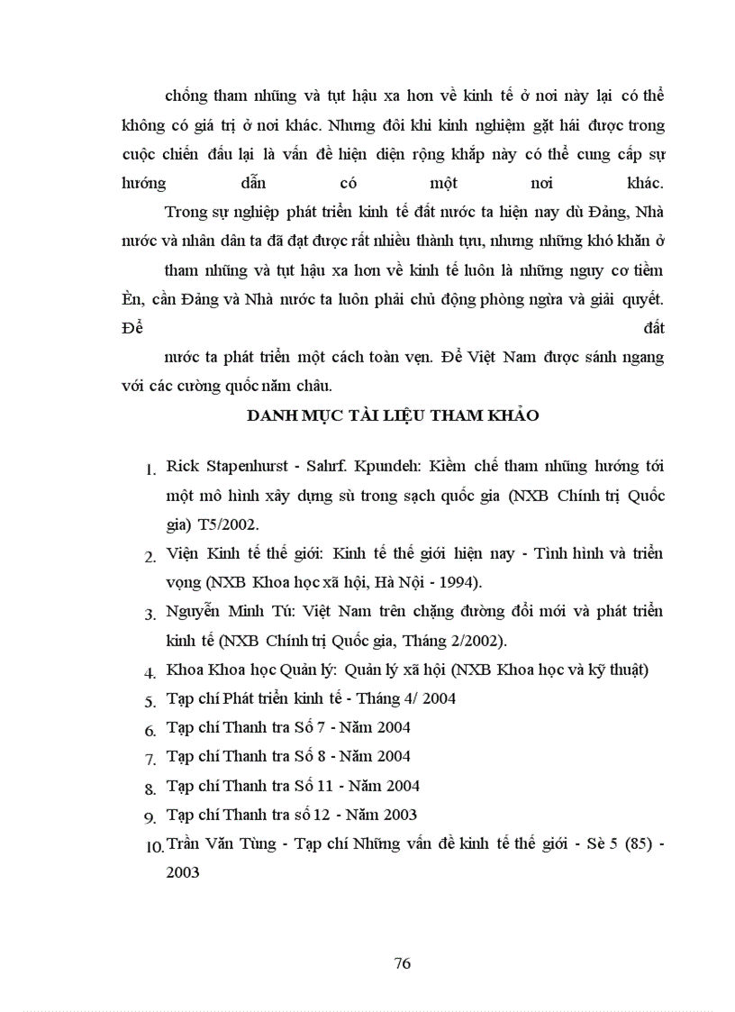 image for page Tìm hiểu và các biện pháp phòng chống về tham nhũng và vấn đề tụt hậu xa hơn về kinh tế
