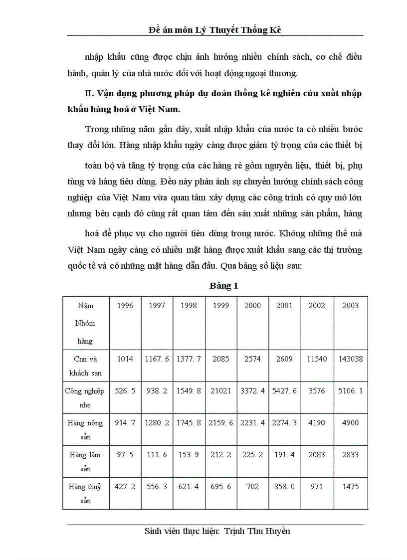 image for page Đề án thống kê ngắn hạn.