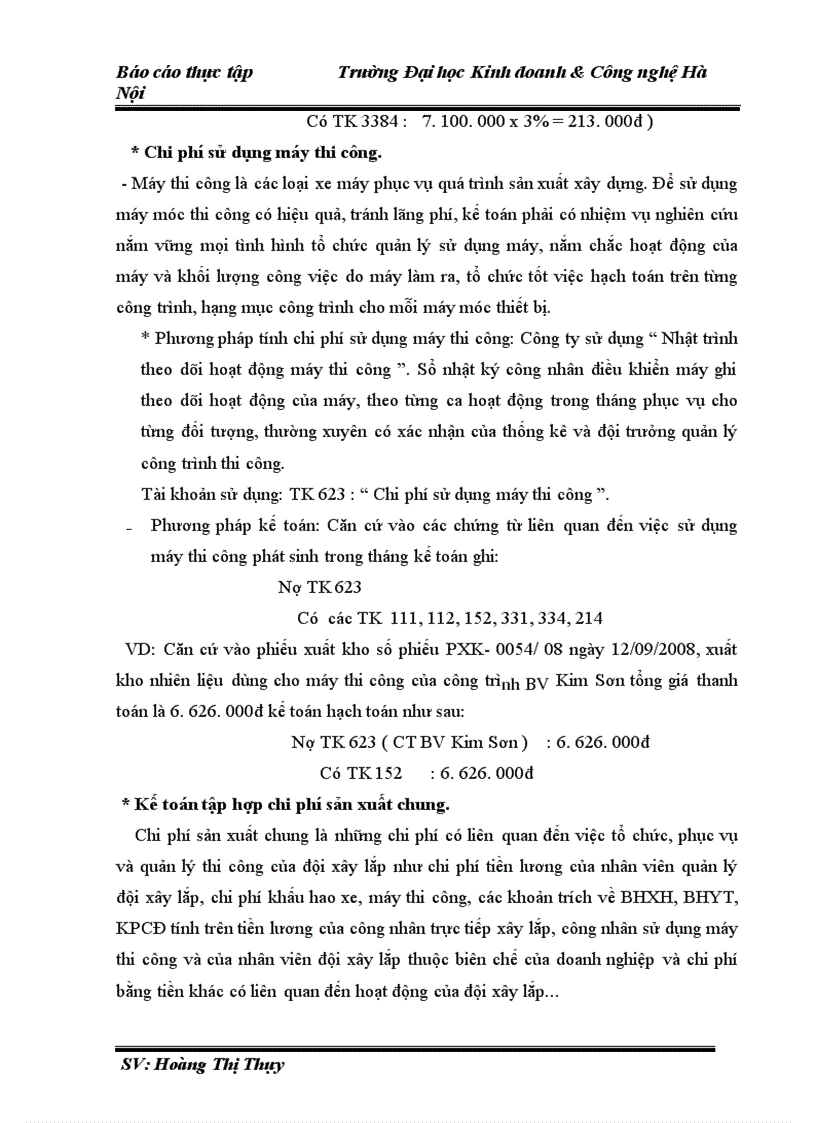 image for page Kế toán chi phí sản xuất và tính giá thành sản phẩm xây lắp tại công ty cổ phần xây dựng số 9