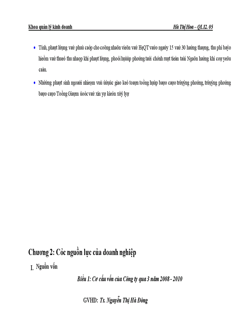 image for page Báo cáo về Công ty Cổ Phần Tuấn Ân