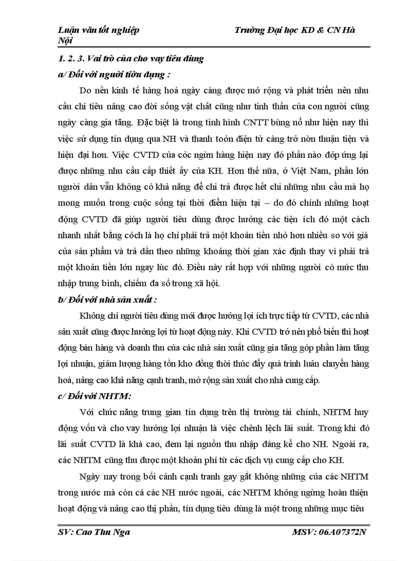 image for page Giải pháp nâng cao chất lượng cho vay tiêu dùng tại Ngân hàng Đầu tư và phát triển Việt Nam chi nhánh Ba Đình, Hà Nội