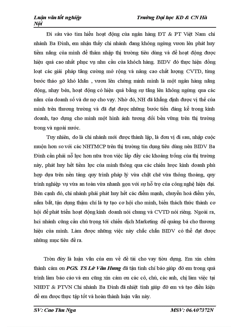 image for page Giải pháp nâng cao chất lượng cho vay tiêu dùng tại Ngân hàng Đầu tư và phát triển Việt Nam chi nhánh Ba Đình, Hà Nội