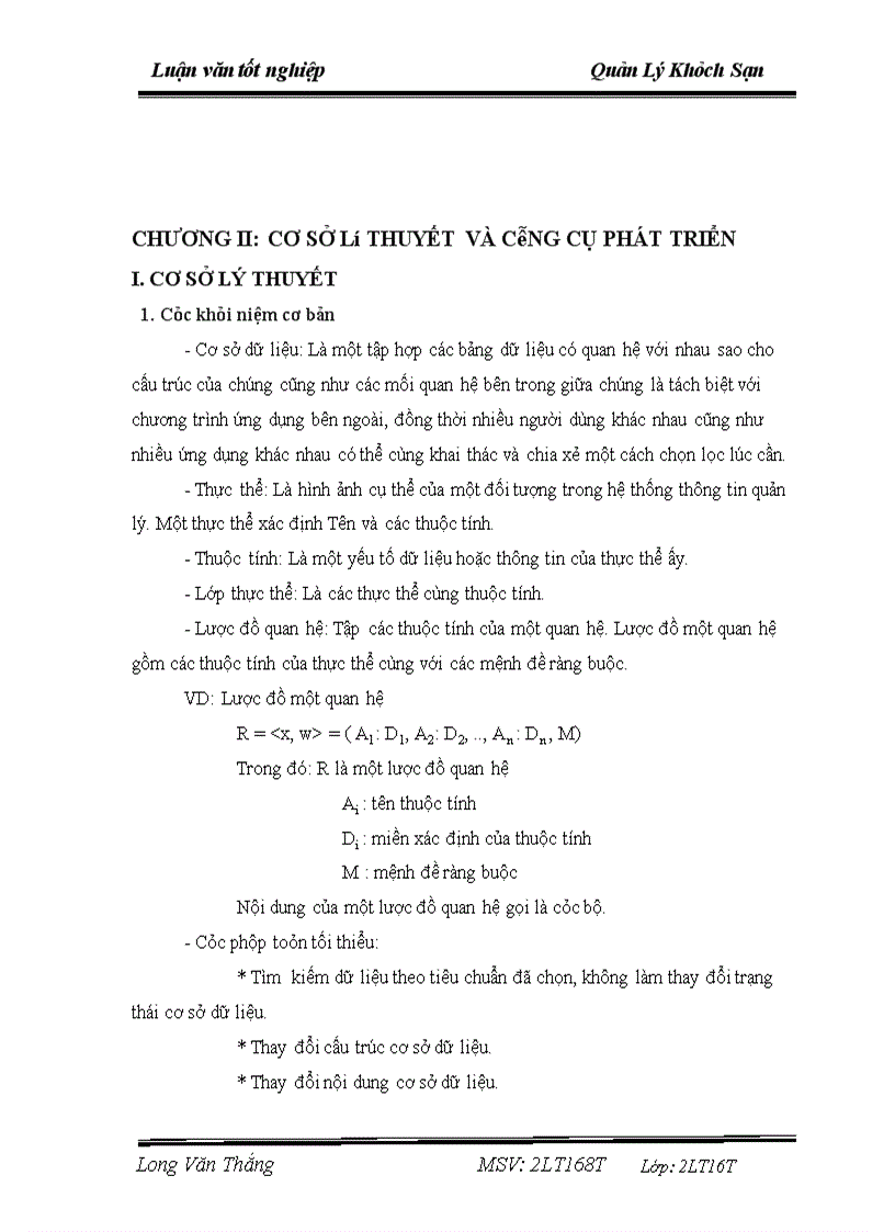 image for page Tìm hiểu và phân tích bài toán Quản lý khách sạn.