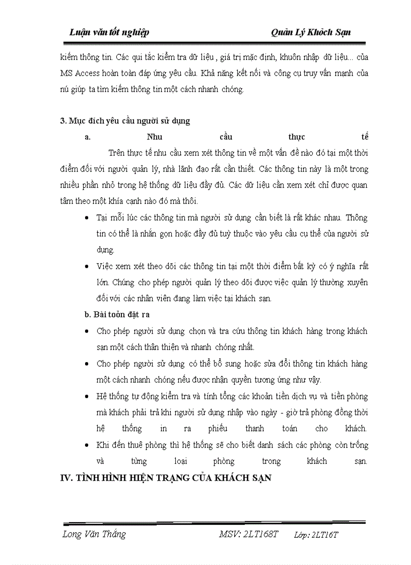 image for page Tìm hiểu và phân tích bài toán Quản lý khách sạn.