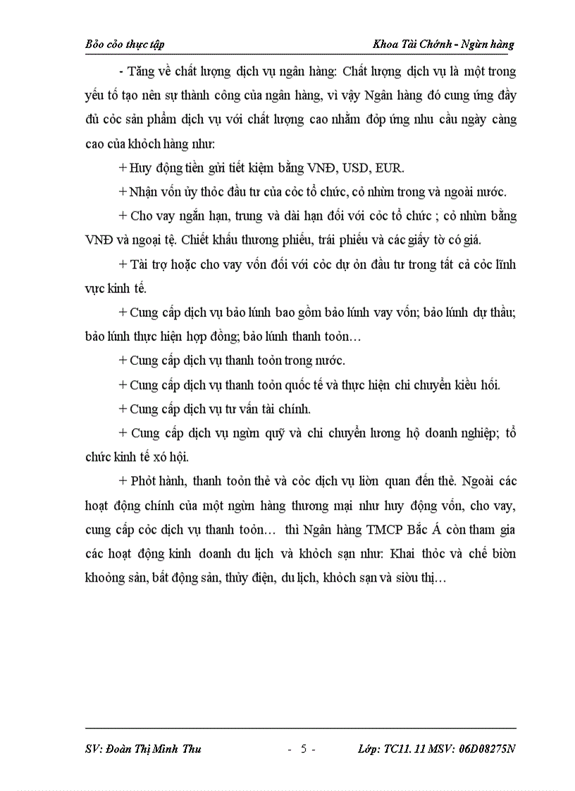 image for page Thực tập Ngân Hàng Bắc Á