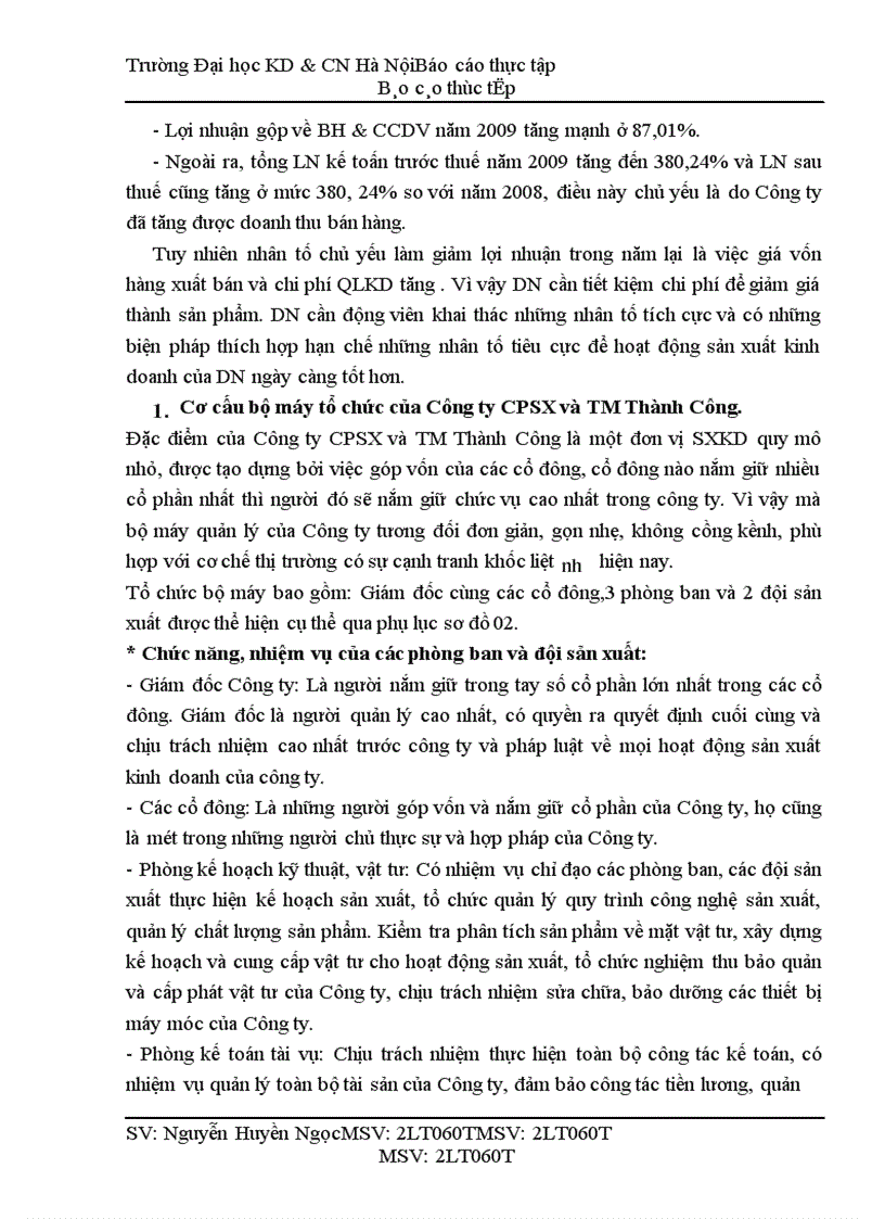 image for page Công tác kế toán tại công ty cpsx và tm thành công