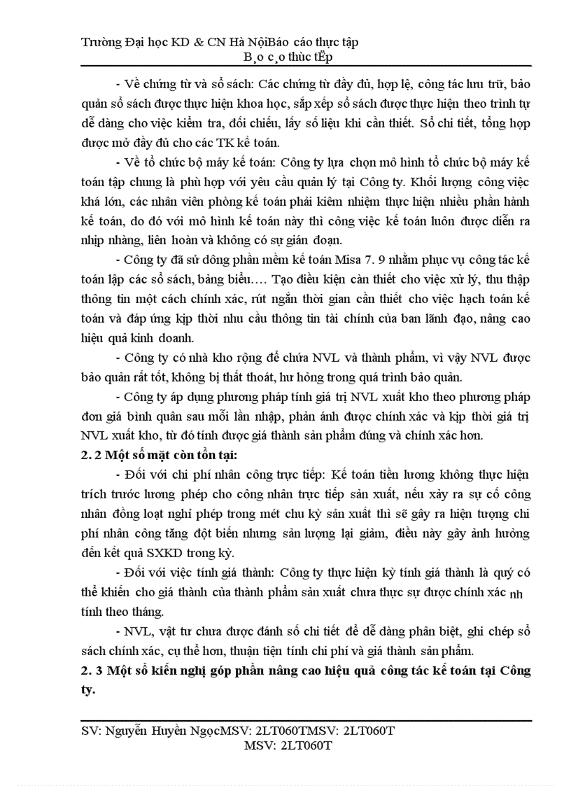 image for page Công tác kế toán tại công ty cpsx và tm thành công
