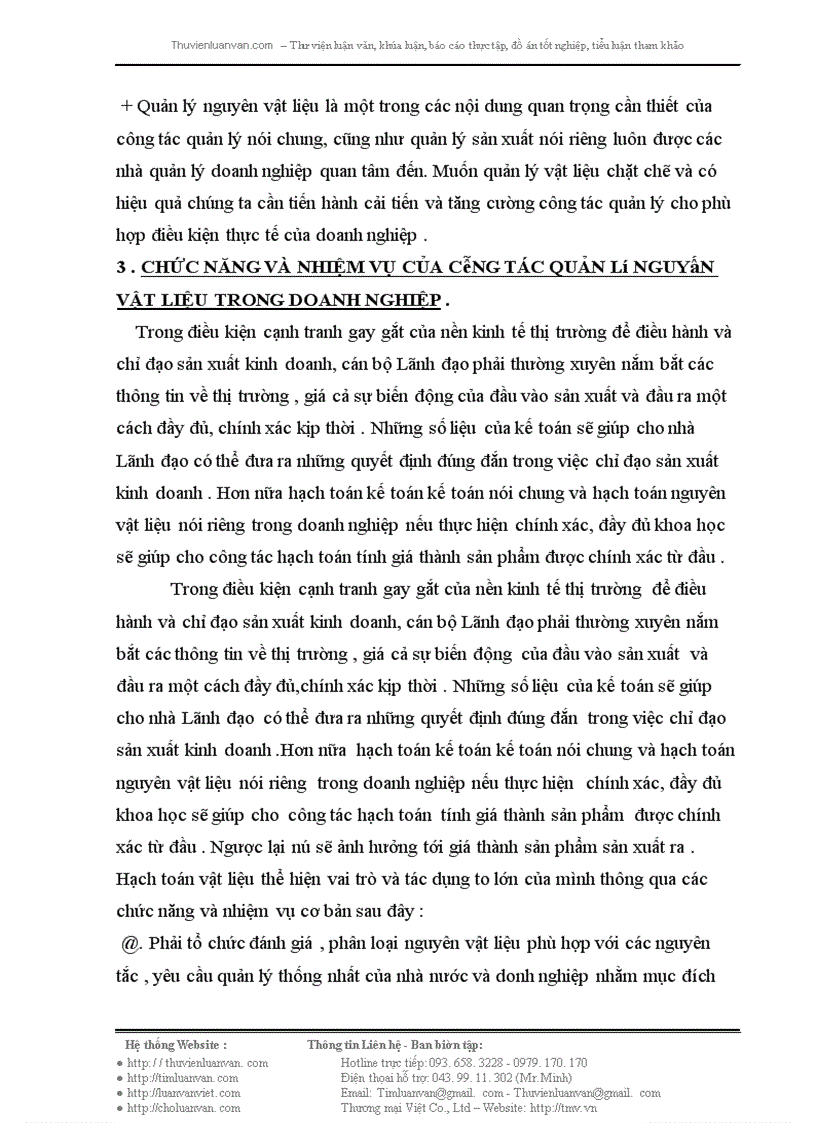 image for page Công tác quản lý nguyên vật liệu ở Công ty quản lý và sửa chữa đường bộ 240