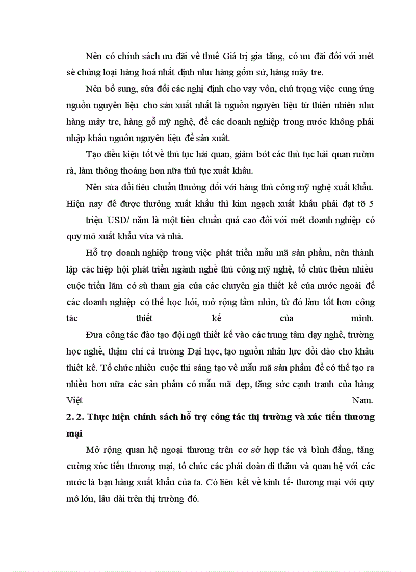 image for page Mở rộng thị trường xuất khẩu hàng thủ công mỹ nghệ