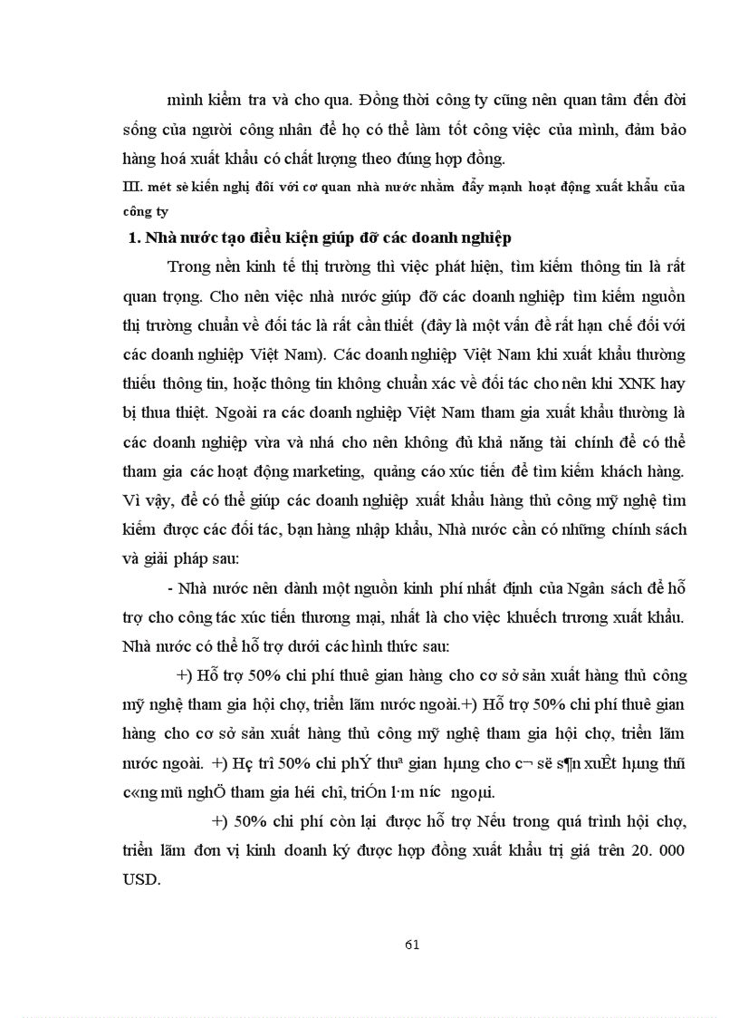 image for page Một số giải pháp nhằm thúc đẩy hoạt động xuất khẩu hàng thủ công mỹ nghệ ở Công ty cổ phần SX XNK Lâm sản & Hàng TTCN -