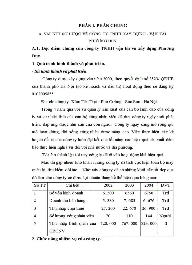 image for page Kế toán của công ty TNHH vận tải và xây dựng Phương Duy