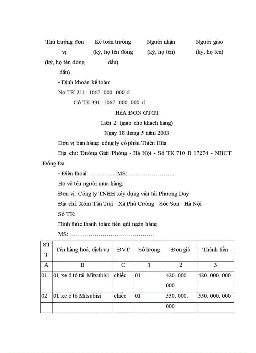 image for page Kế toán của công ty TNHH vận tải và xây dựng Phương Duy