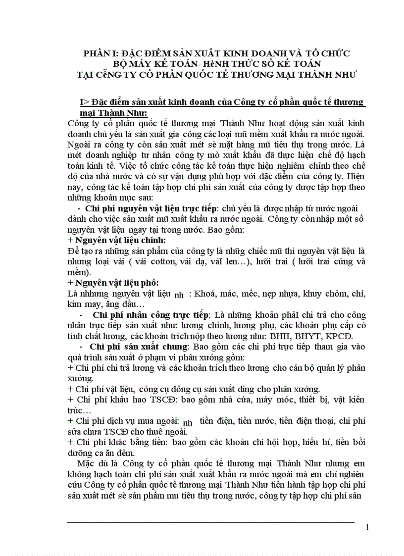 image for page Sản xuất kinh doanh và tổ chức bộ máy kế toán